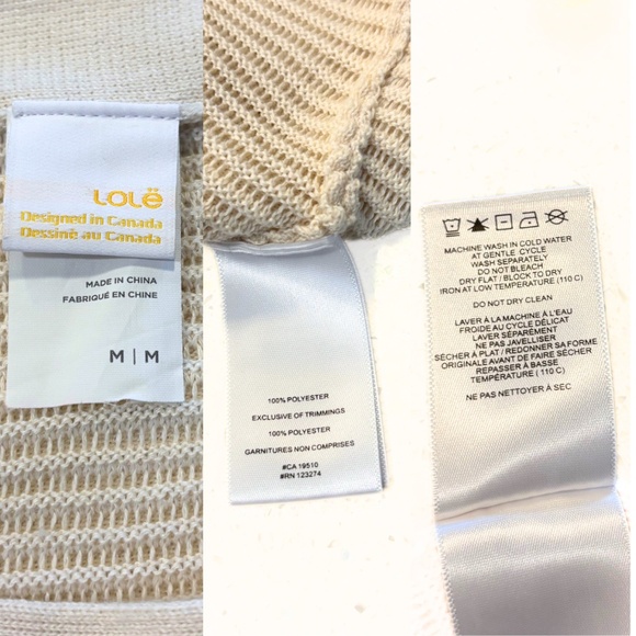 Lole Weekender Pullover Sweater Dew Size M - Picture 9 of 9